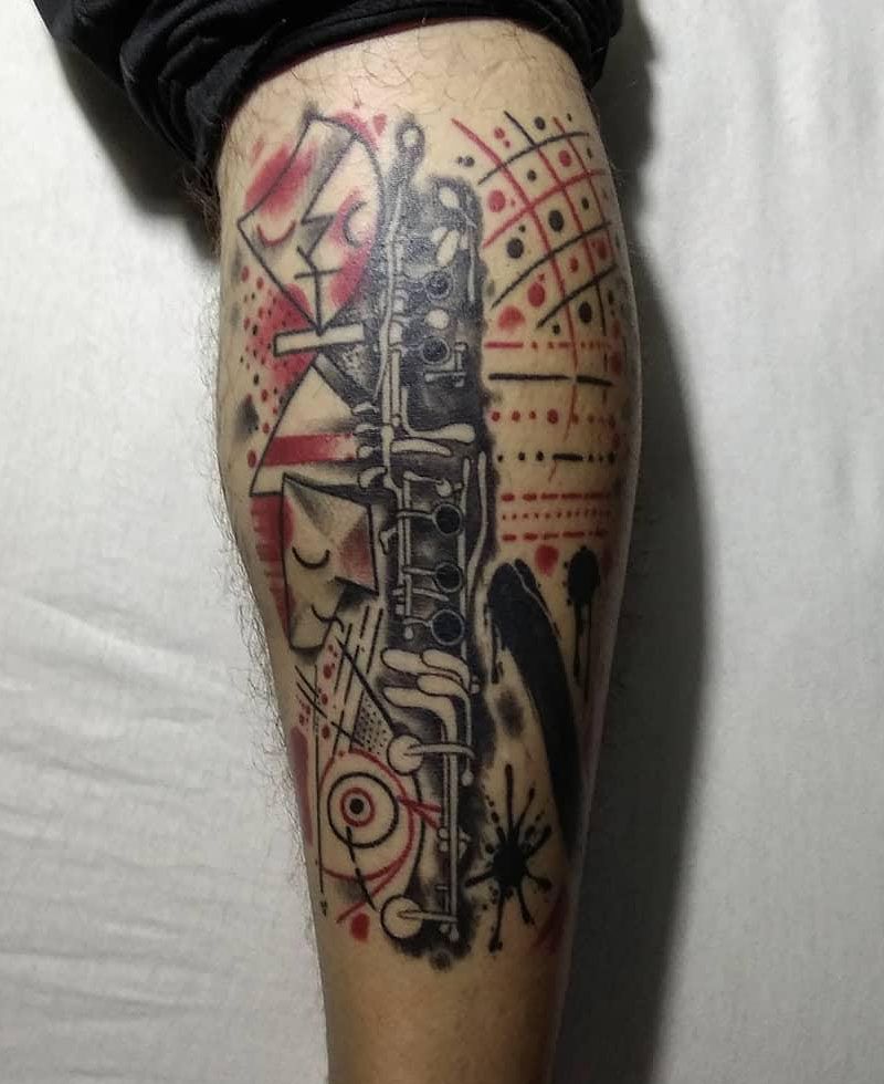 30 Unique Clarinet Tattoos You Must Love