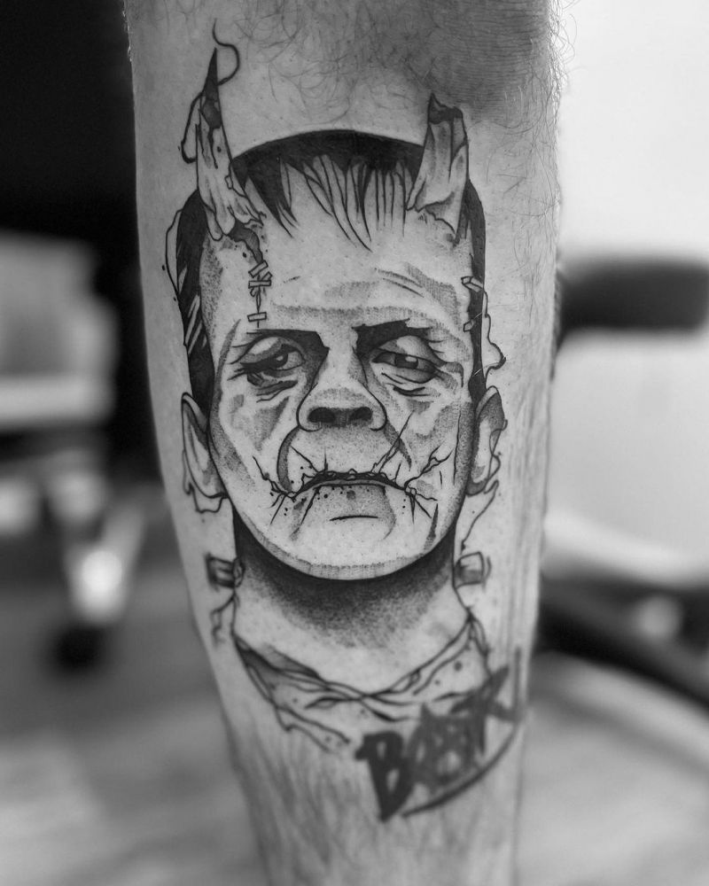 30 Gorgeous Frankenstein Tattoos You Can Copy