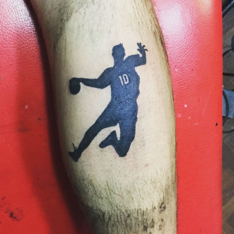 30 Unique Handball Tattoos You Must Love