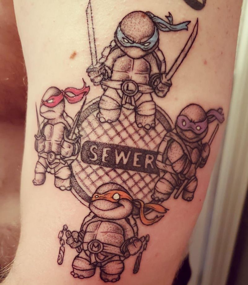 30 Teenage Mutant Ninja Turtles Tattoos You Can Copy