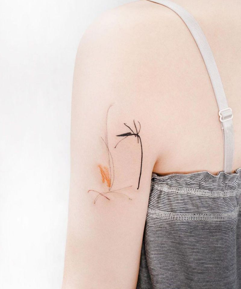 30 Pretty Abstract Art Tattoos You Can Copy