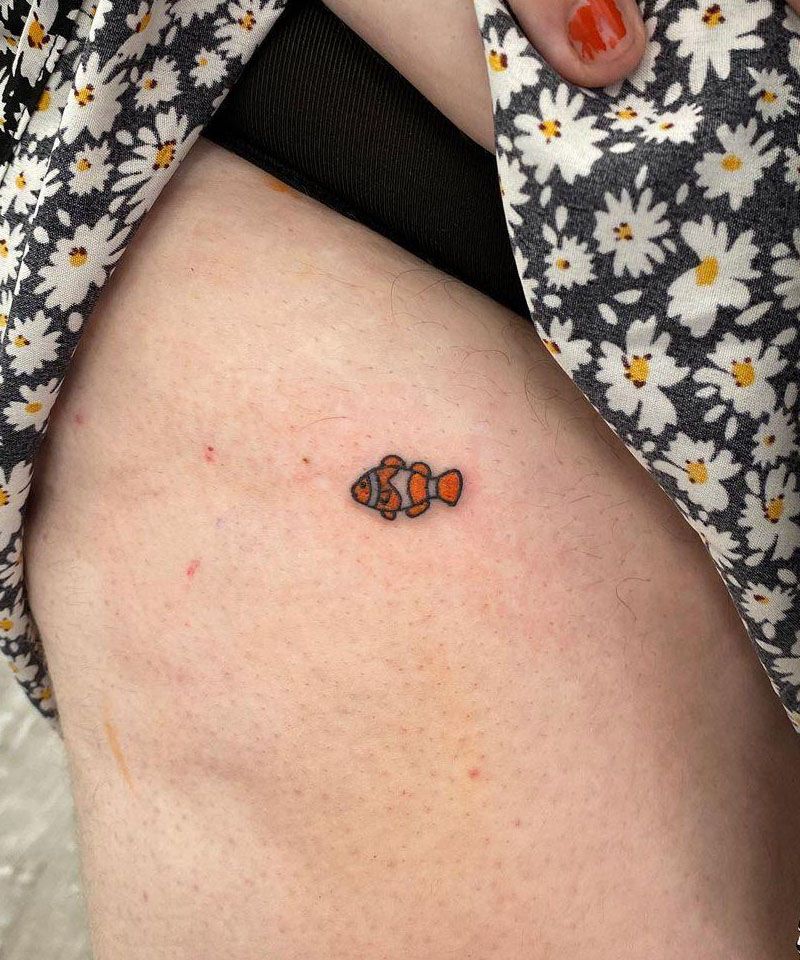 30 Cute Clownfish Tattoos You Must Love