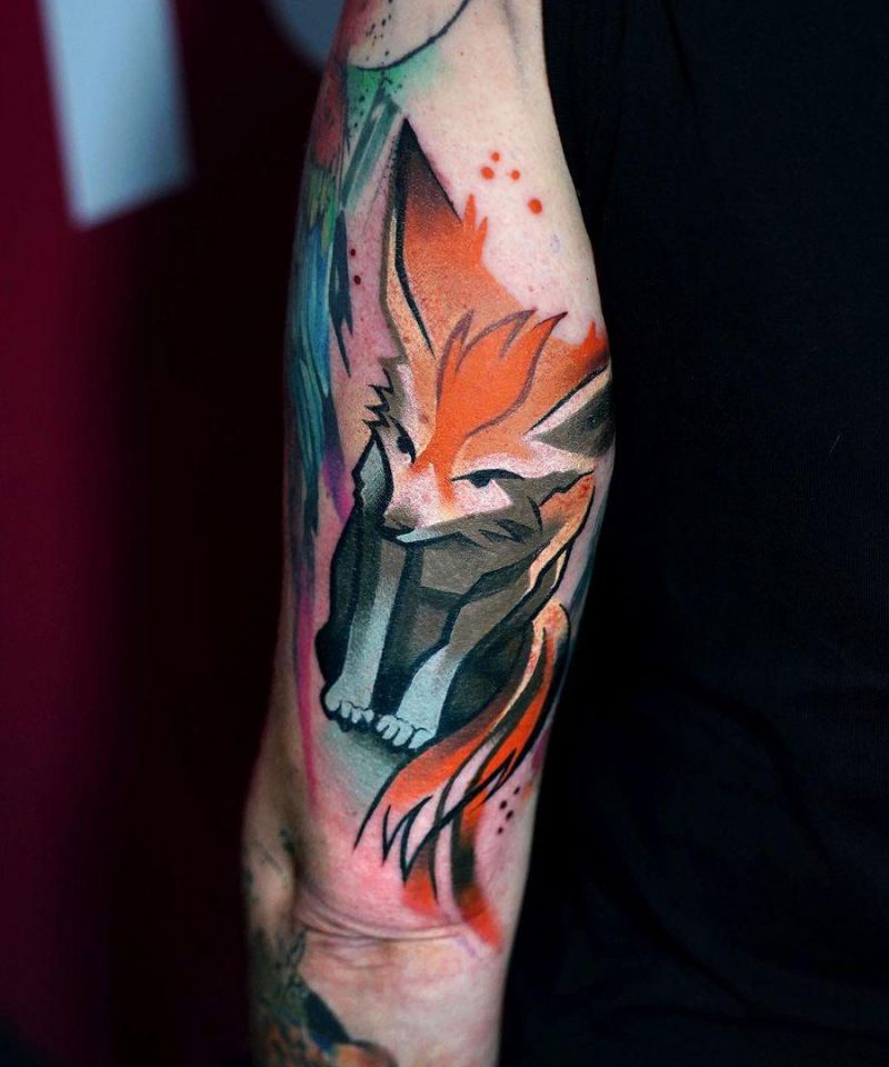 30 Pretty Fennec Fox Tattoos You Must Try