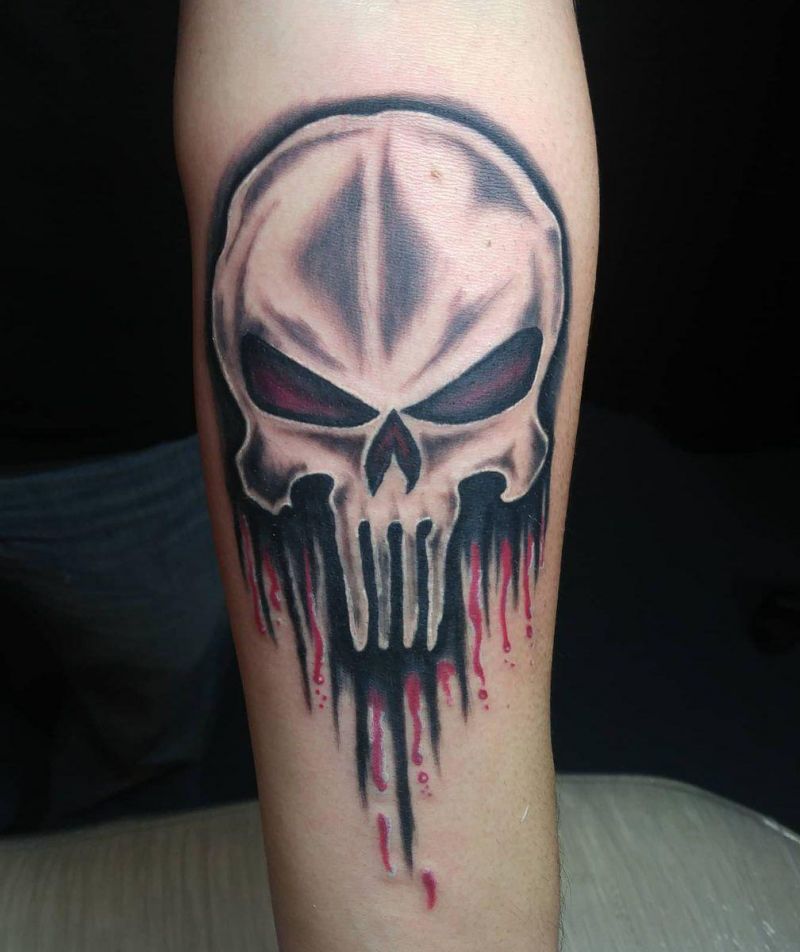 30 Unique Punisher Tattoos to Inspire You
