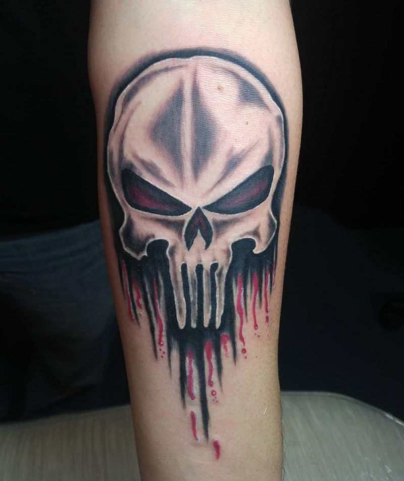 30 Unique Punisher Tattoos to Inspire You