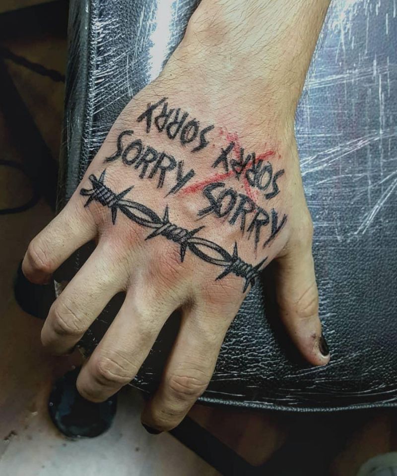 28 Unique Sorry Tattoos to Inspire You