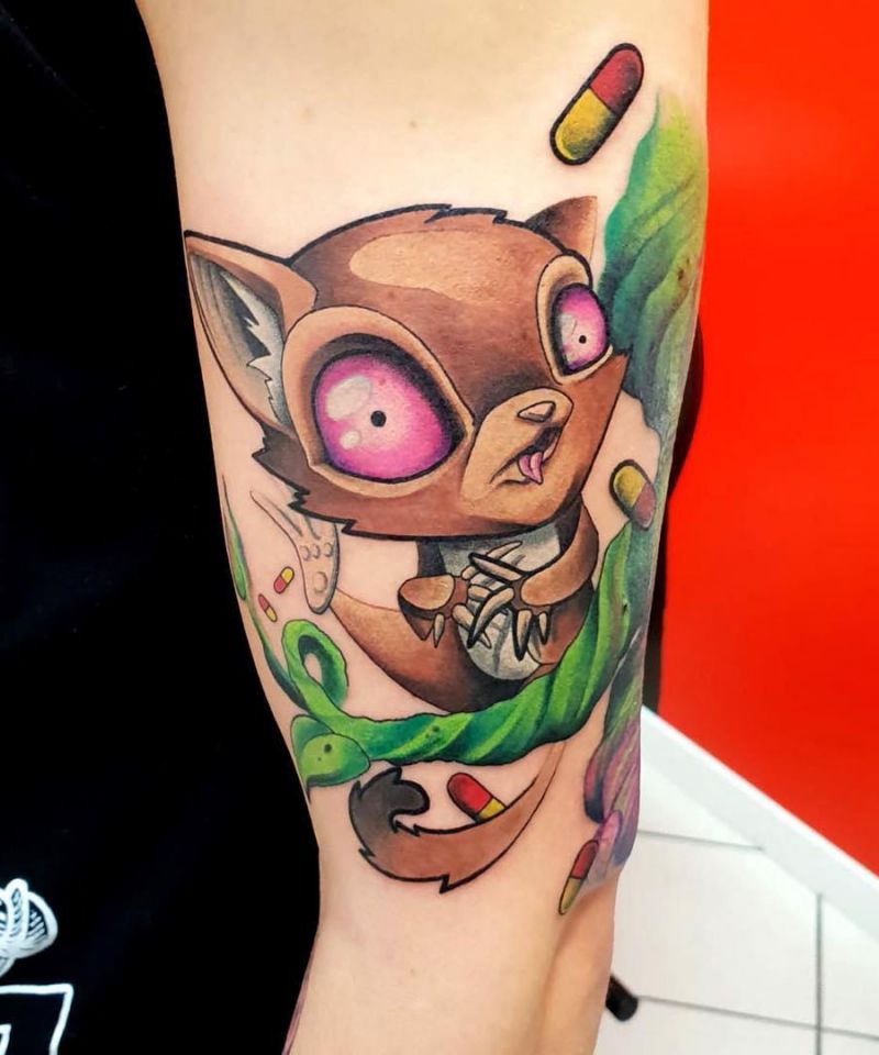 30 Cute Tarsier Tattoos You Must Love