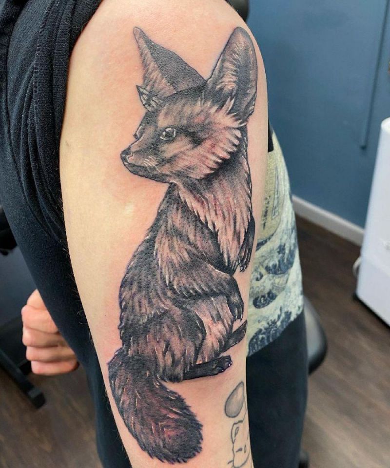 30 Pretty Fennec Fox Tattoos You Must Try