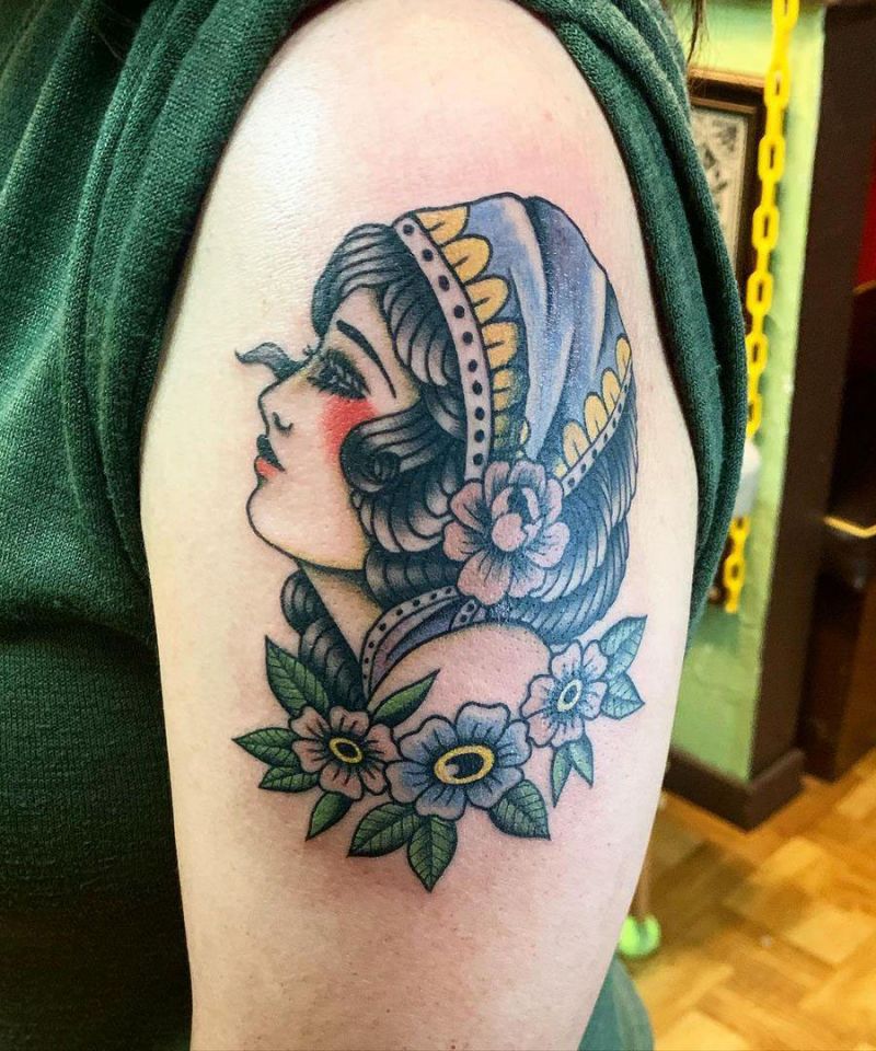 30 Pretty Gypsy Tattoos You Can Copy