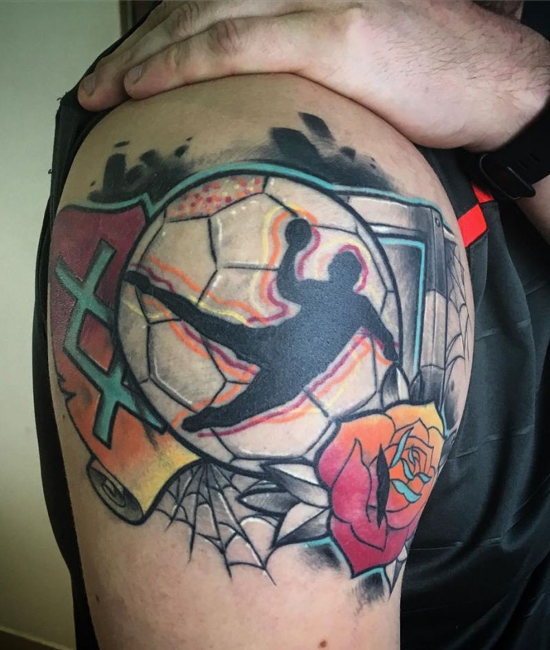 30 Unique Handball Tattoos You Must Love