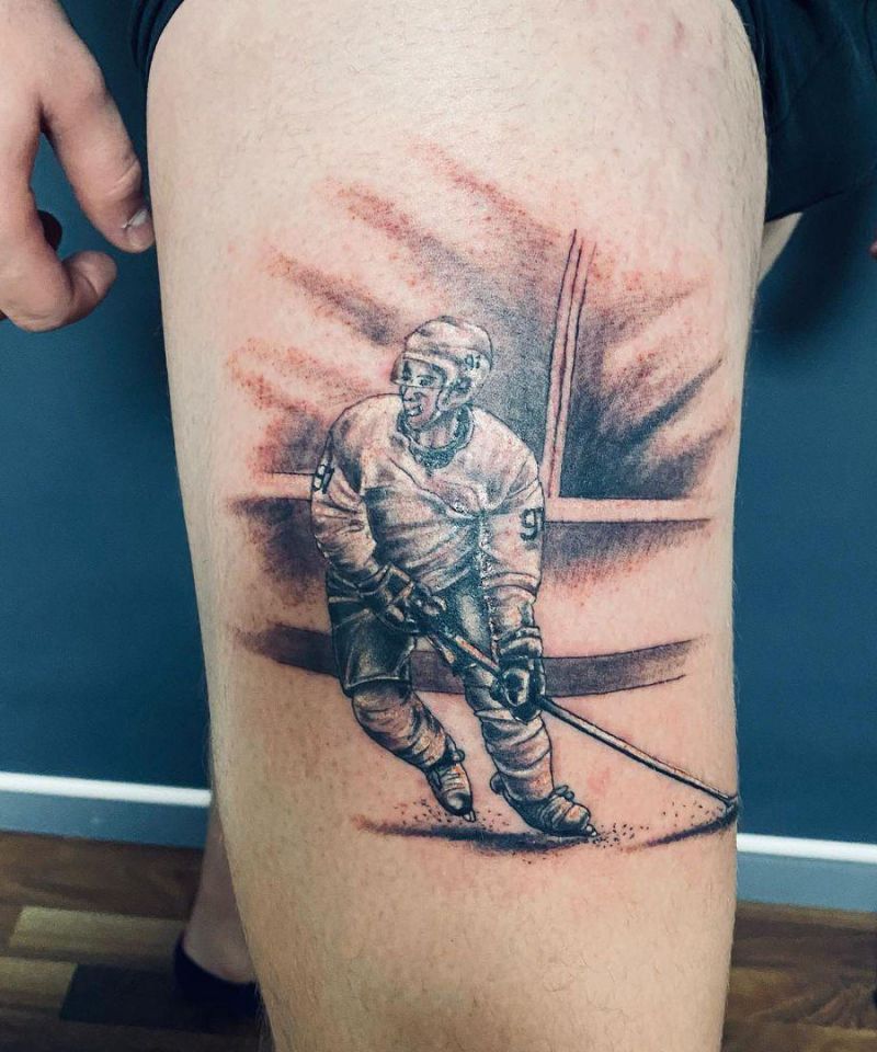 30 Unique Ice Hockey Tattoos You Must Try