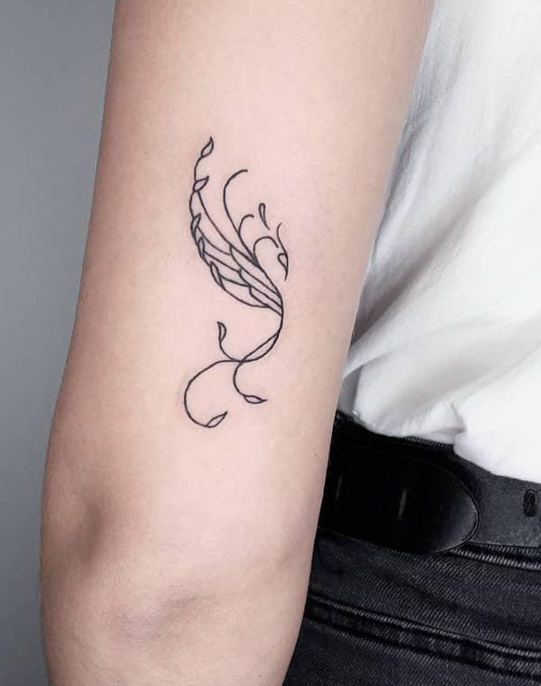 30 Gorgeous Phoenix Tattoos to Inspire You