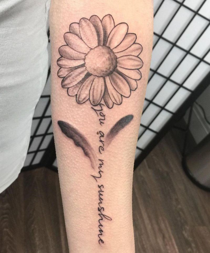 30 Pretty You Are My Sunshine Tattoos to Inspire You