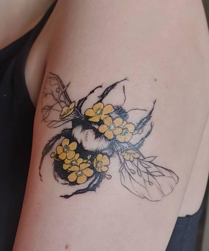30 Unique Buttercup Tattoos You Must Love