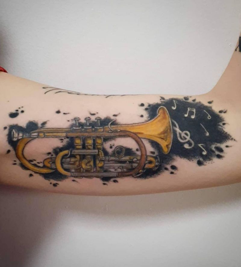 Unique Cornet Tattoos to Inspire You