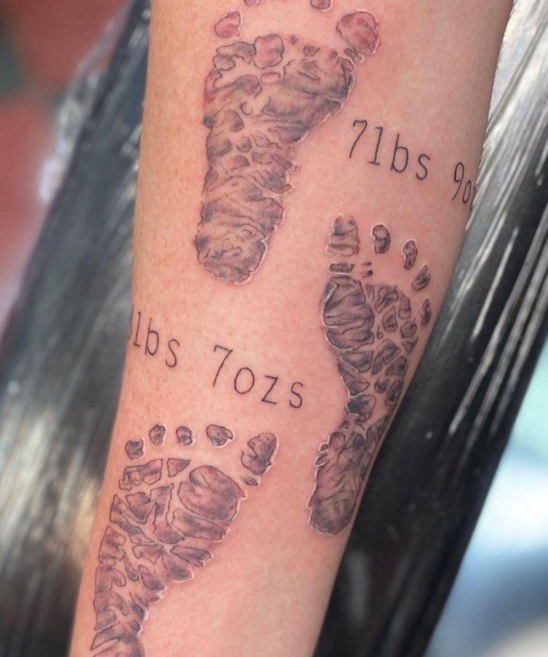 10 Unique Footprints In The Sand Tattoos to Inspire You