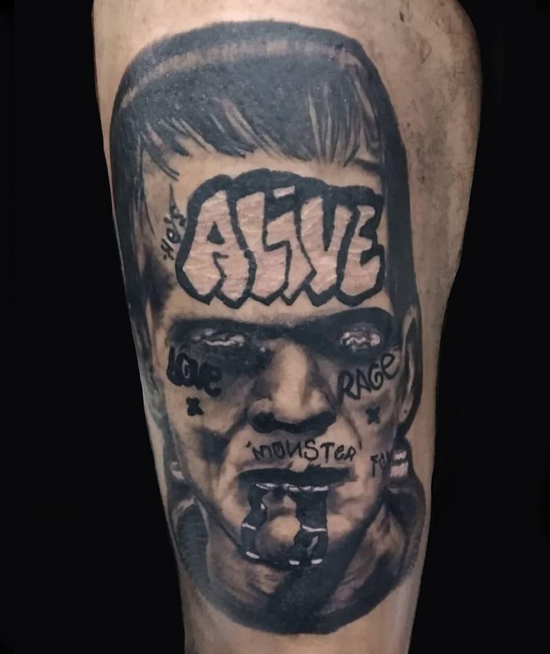 30 Gorgeous Frankenstein Tattoos You Can Copy