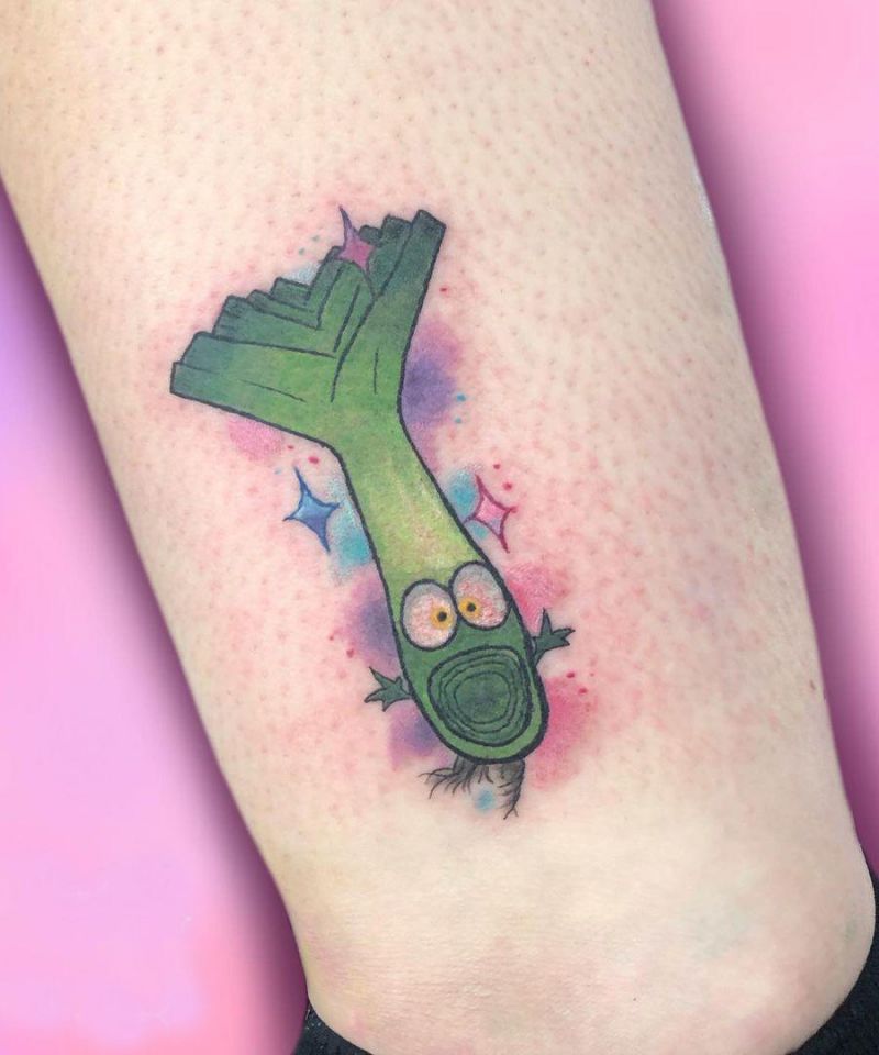 30 Unique Leek Tattoos You Can Copy