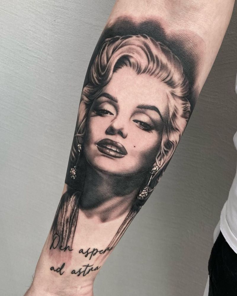 30 Pretty Marilyn Monroe Tattoos You Will Love