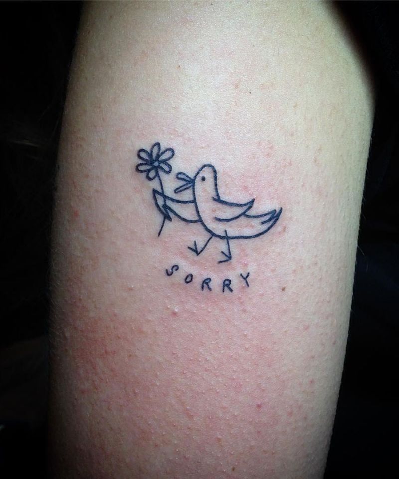 28 Unique Sorry Tattoos to Inspire You