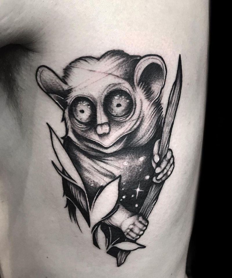 30 Cute Tarsier Tattoos You Must Love