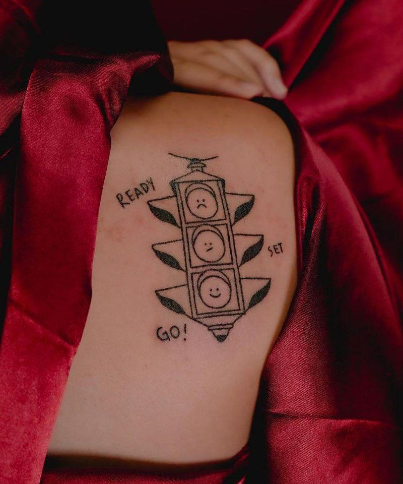 7 Unique Traffic Light Tattoos You Can Copy