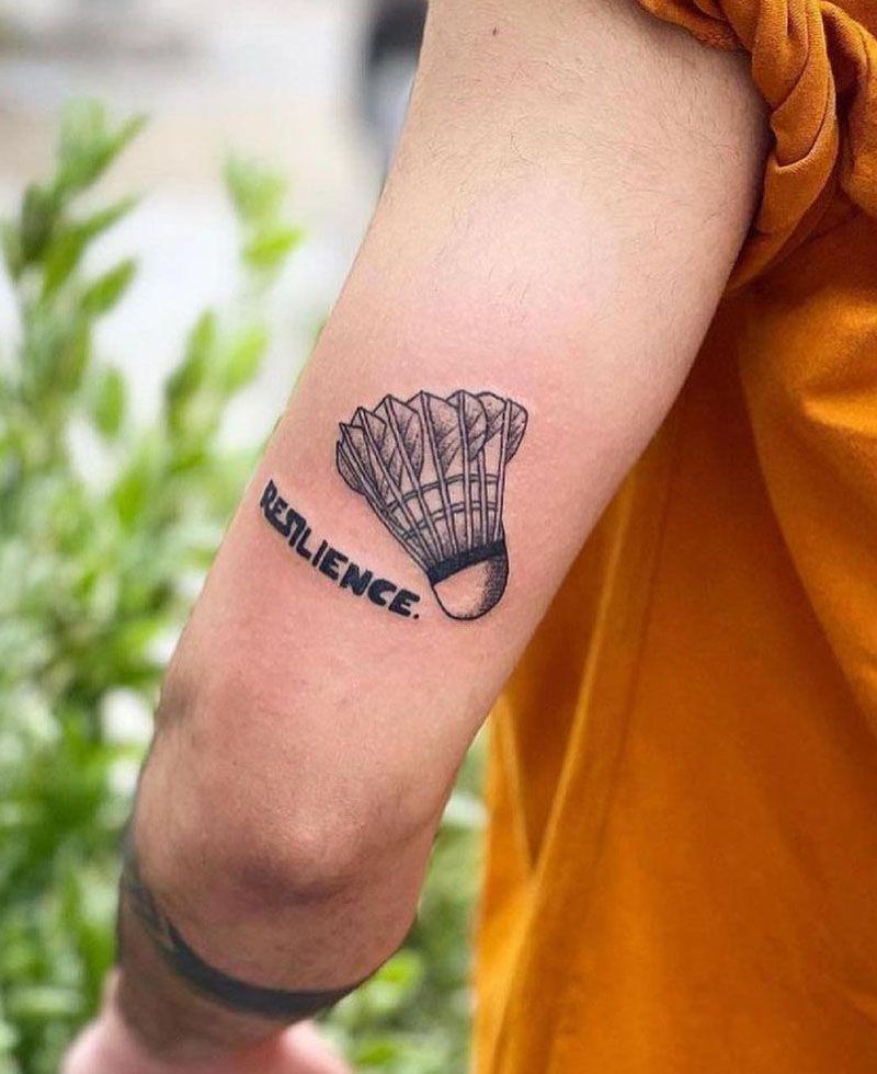 30 Pretty Badminton Tattoos You Will Love