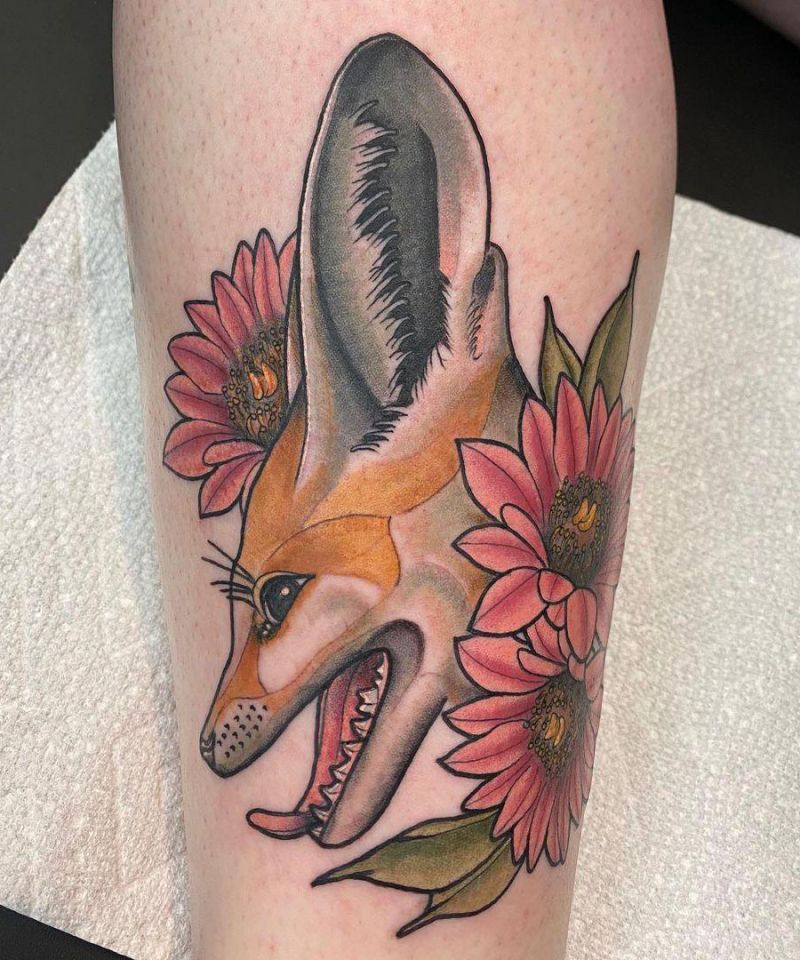 30 Pretty Fennec Fox Tattoos You Must Try