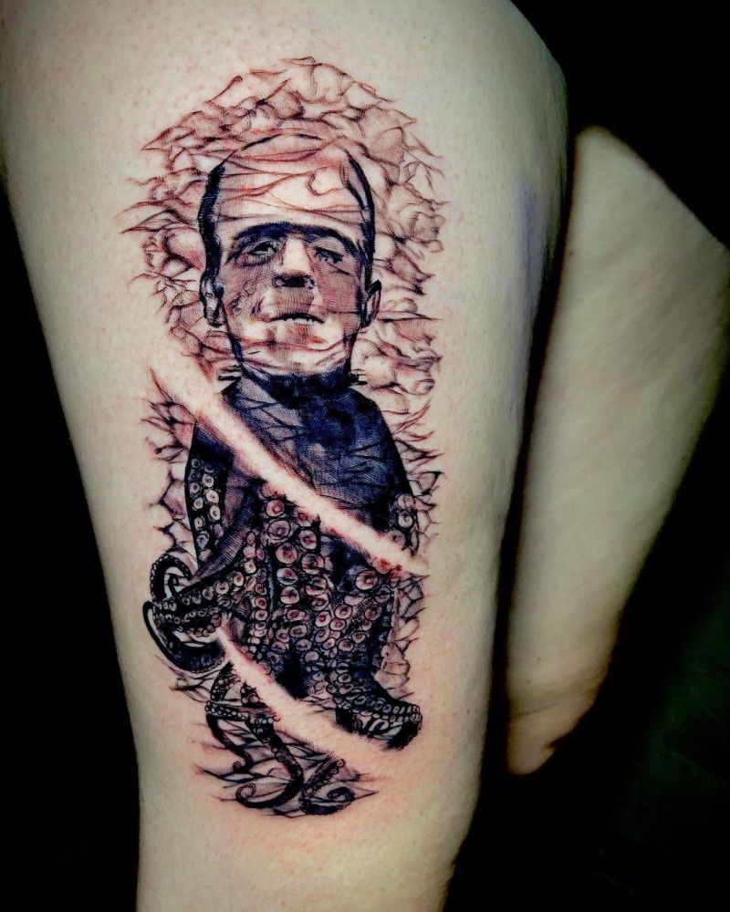 30 Gorgeous Frankenstein Tattoos You Can Copy