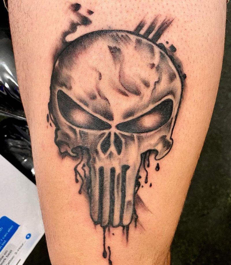 30 Unique Punisher Tattoos to Inspire You