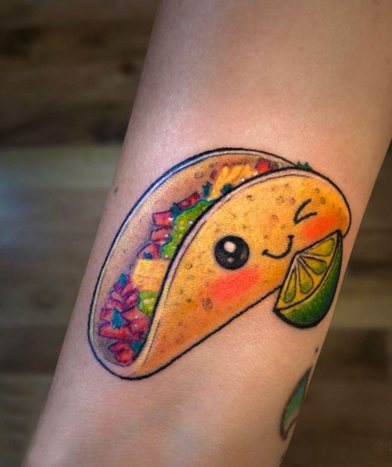 30 Unique Taco Tattoos You Can Copy