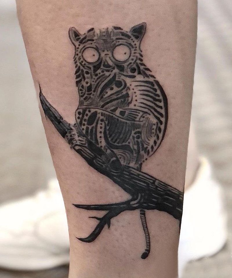 30 Cute Tarsier Tattoos You Must Love