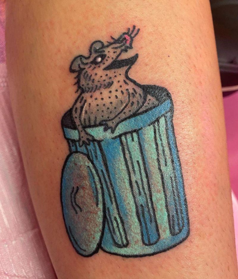 30 Unique Trash Can Tattoos You Must Love