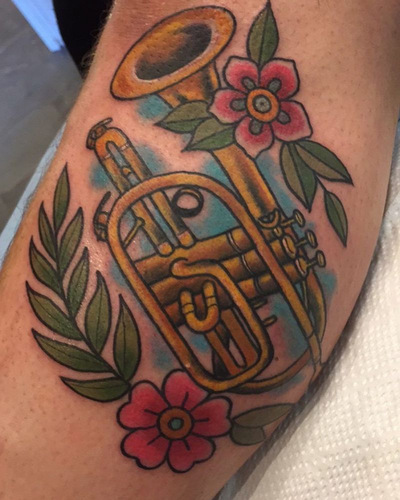 Unique Cornet Tattoos to Inspire You