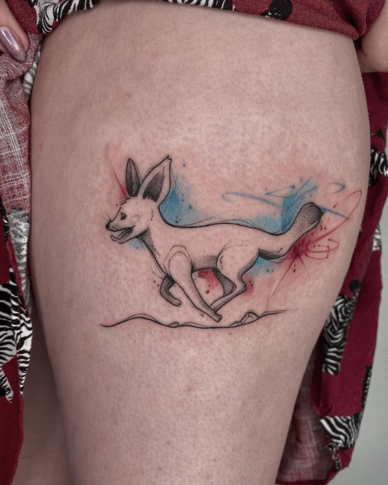 30 Pretty Fennec Fox Tattoos You Must Try