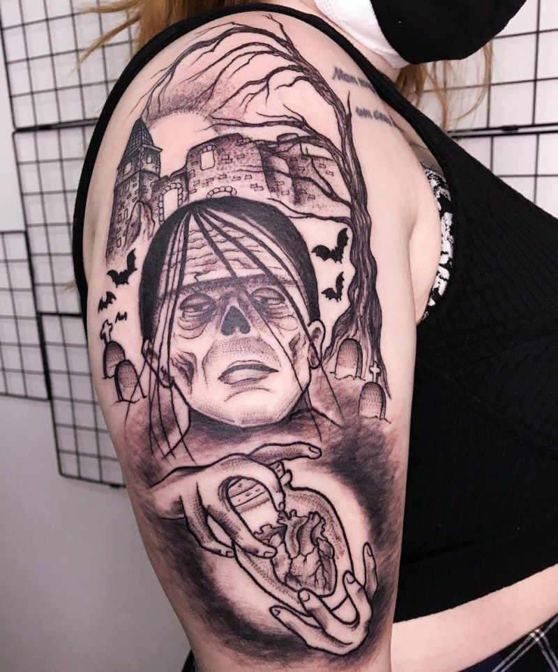 30 Gorgeous Frankenstein Tattoos You Can Copy