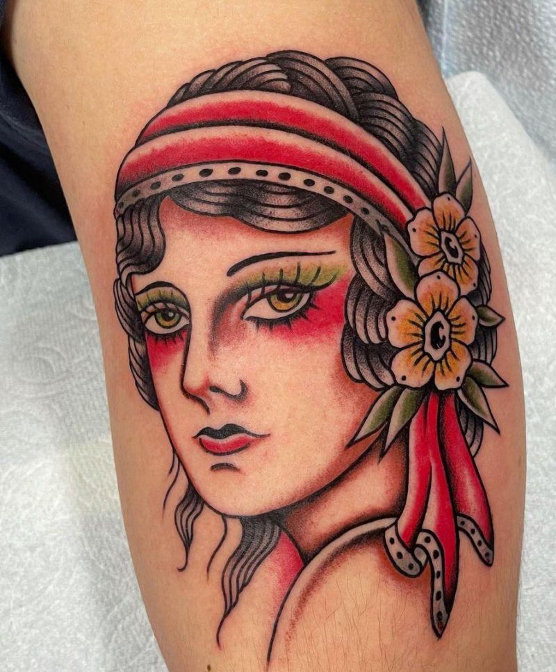 30 Pretty Gypsy Tattoos You Can Copy