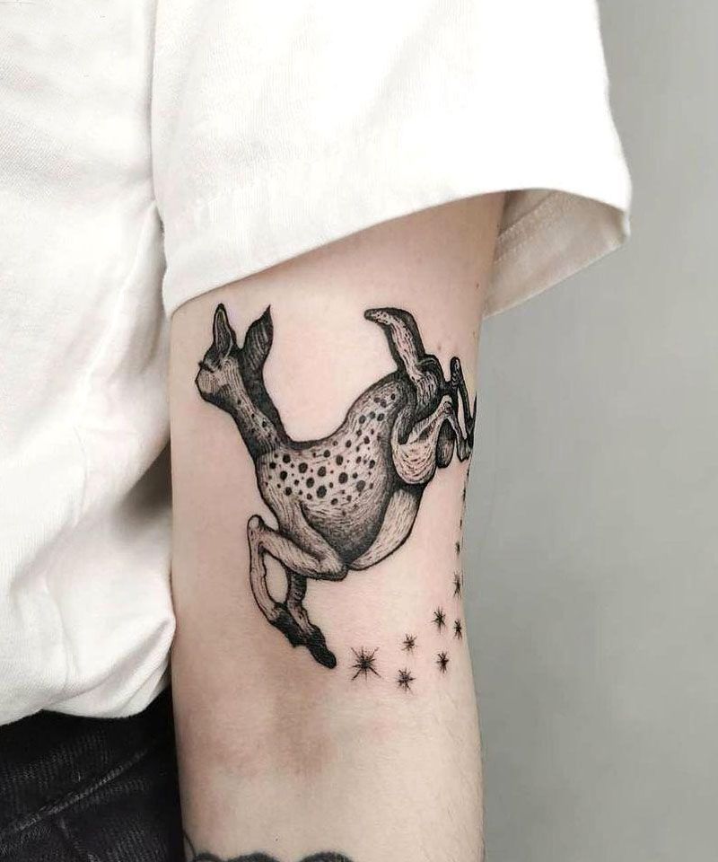 30 Unique Roe Deer Tattoos For Your Inspiration