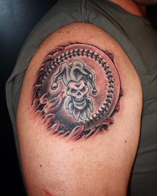 30 Great Softball Tattoos You Will Love