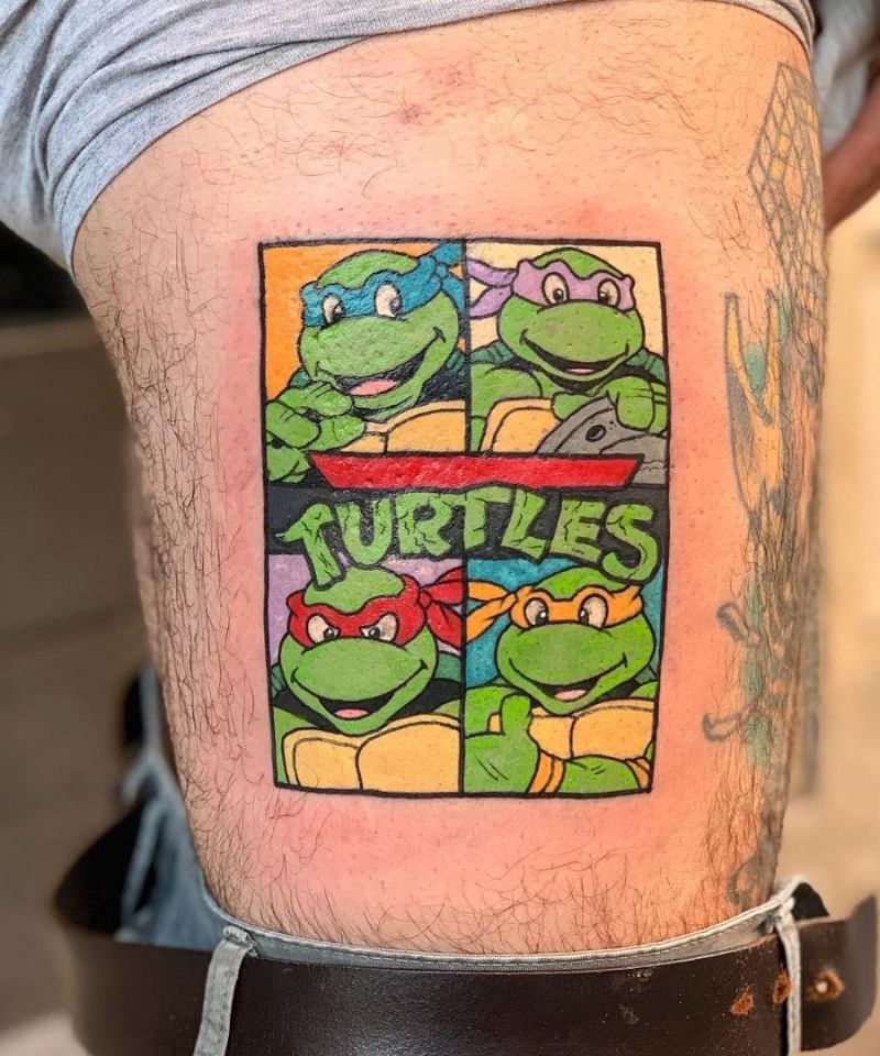 30 Teenage Mutant Ninja Turtles Tattoos You Can Copy