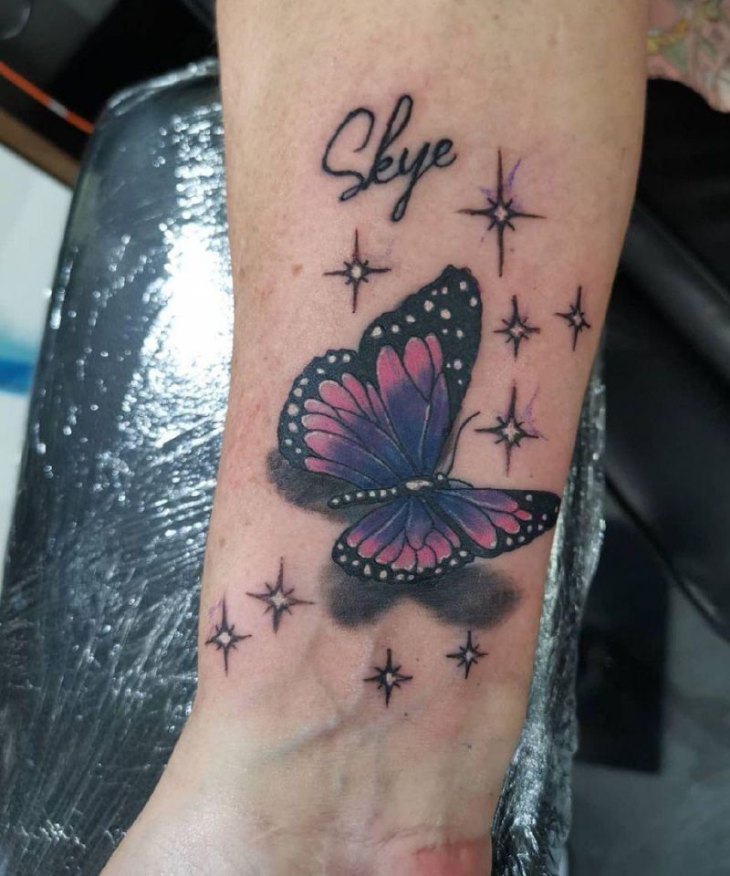 30 Pretty 3D Butterfly Tattoos You Will Love