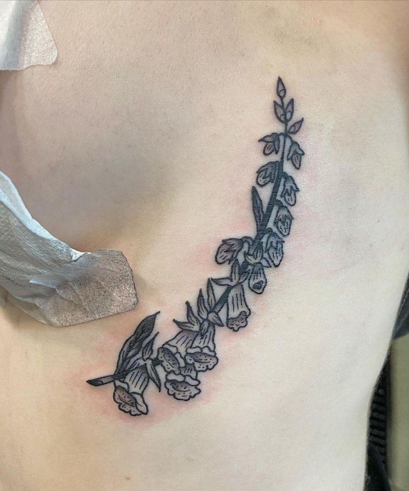 30 Pretty Foxglove Tattoos You Will Love