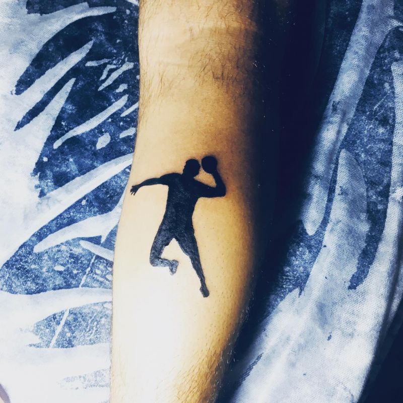 30 Unique Handball Tattoos You Must Love