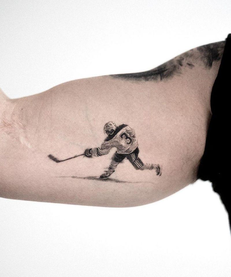 30 Unique Ice Hockey Tattoos You Must Try