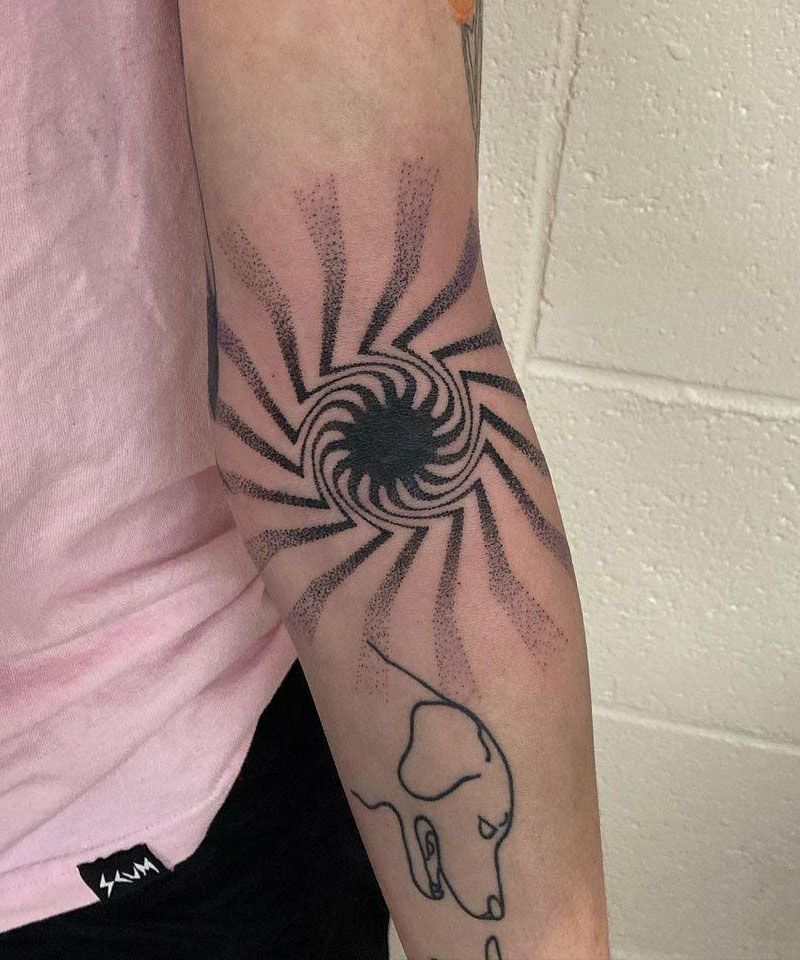 30 Gorgeous Optical Illusion Tattoos for Your Inspiration