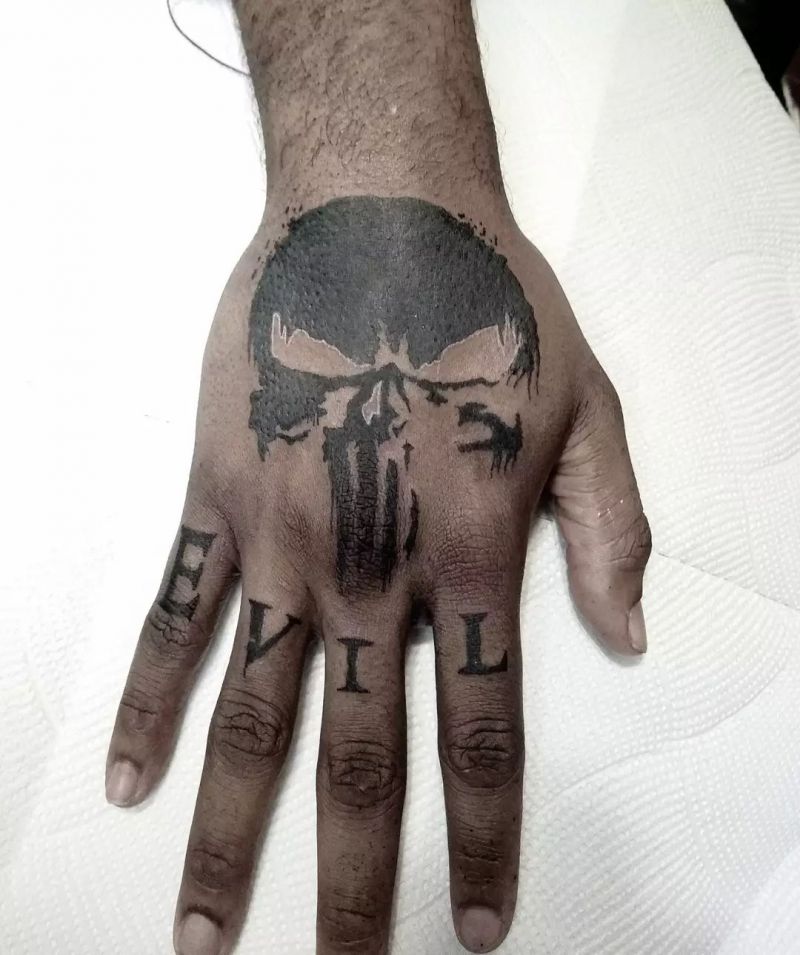 30 Unique Punisher Tattoos to Inspire You