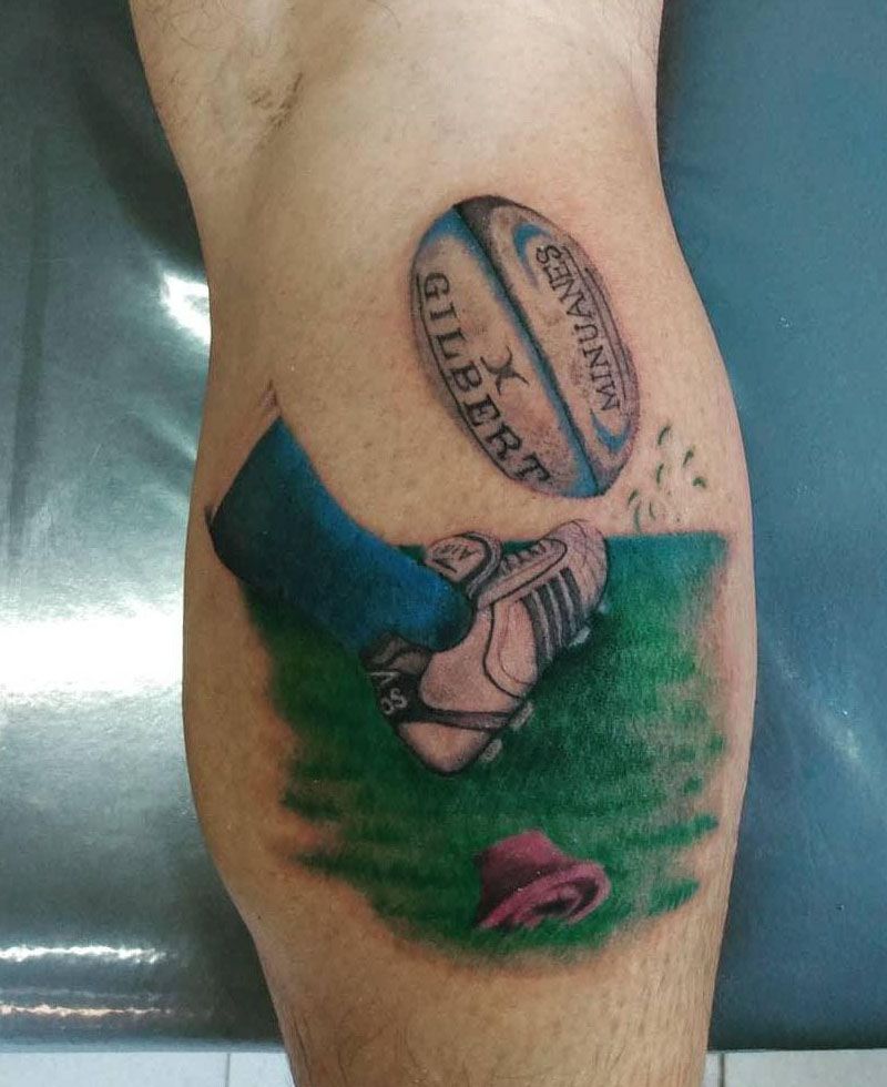 30 Pretty Rugby Tattoos You Will Love