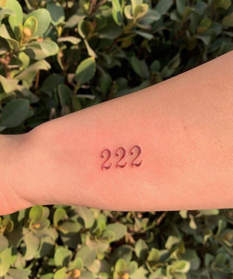 25 Pretty 222 Tattoos You Will Love