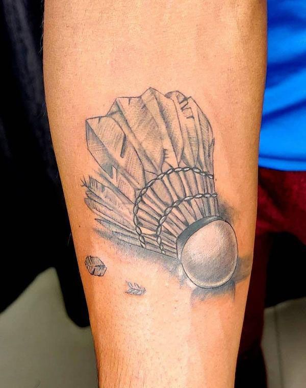 30 Pretty Badminton Tattoos You Will Love