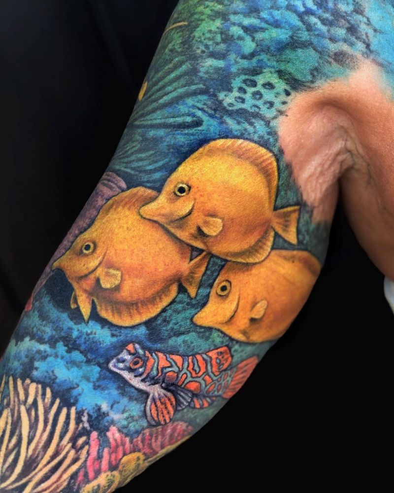 30 Cute Clownfish Tattoos You Must Love